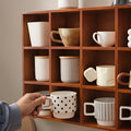 Wood Storage Box & Cup Organizer