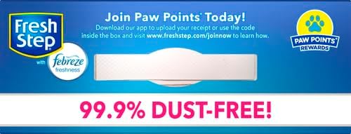 Fresh Step Advanced Odor Shield Clumping Cat Litter with Gain, 18.5 lb, 2Pk | Odor Shield with Ammonia Block Technology, Low Dust, Multi Cat, Compatible with Most Automatic Litter Boxes