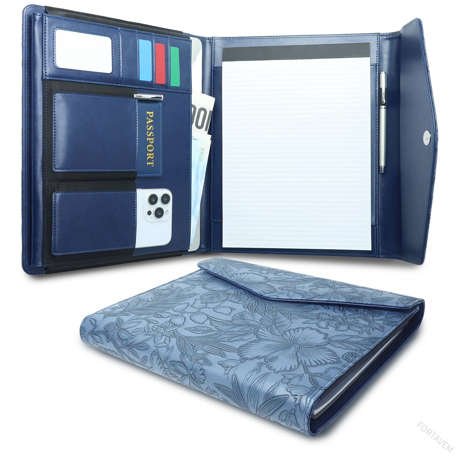 Vegan Leather Portfolio Folder