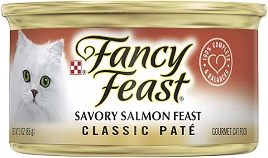 Purina Fancy Feast Gravy Lovers, Poultry & Beef Wet Cat Food, 3oz, 24-Pack | Variety Pack, grilled gourmet texture made with no artificial colors or preservatives, 100 percent complete and balanced