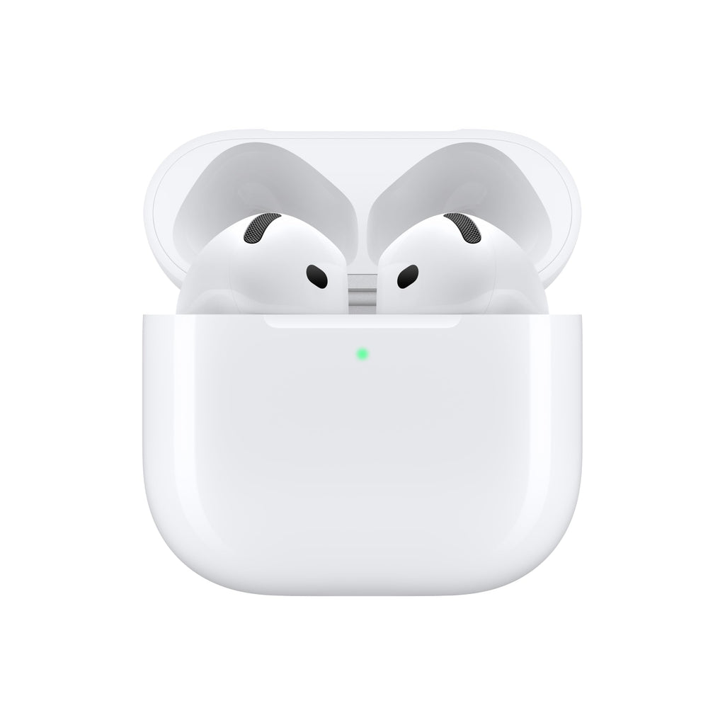 Apple AirPods 4 Wireless Earbuds, Bluetooth Headphones, with Active Noise Cancellation, Adaptive, Transparency Mode, Personalized Spatial Audio, USB-C Charging Case, Wireless Charging, H2 Chip