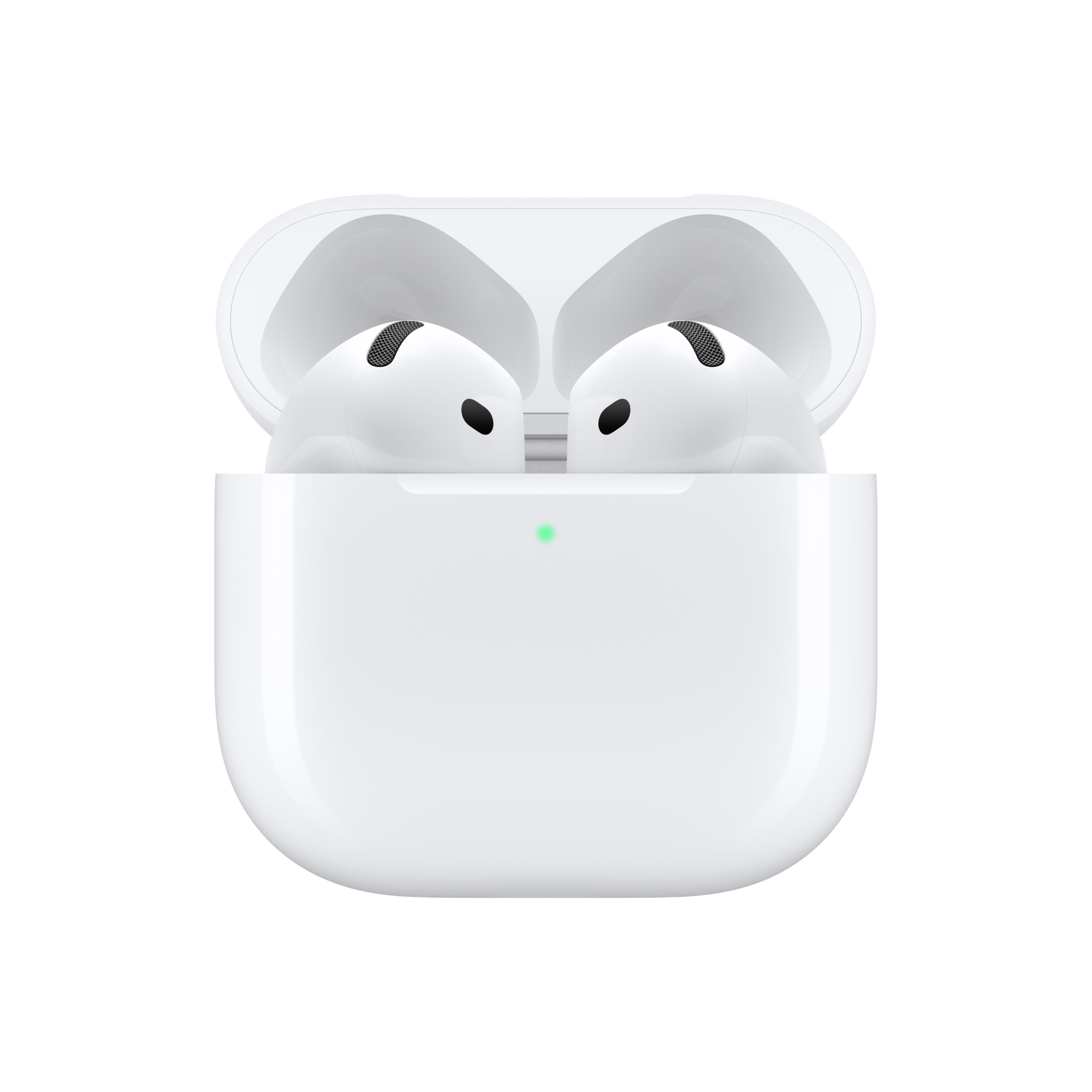 Apple AirPods 4 Wireless Earbuds, Bluetooth Headphones, with Active Noise Cancellation, Adaptive, Transparency Mode, Personalized Spatial Audio, USB-C Charging Case, Wireless Charging, H2 Chip