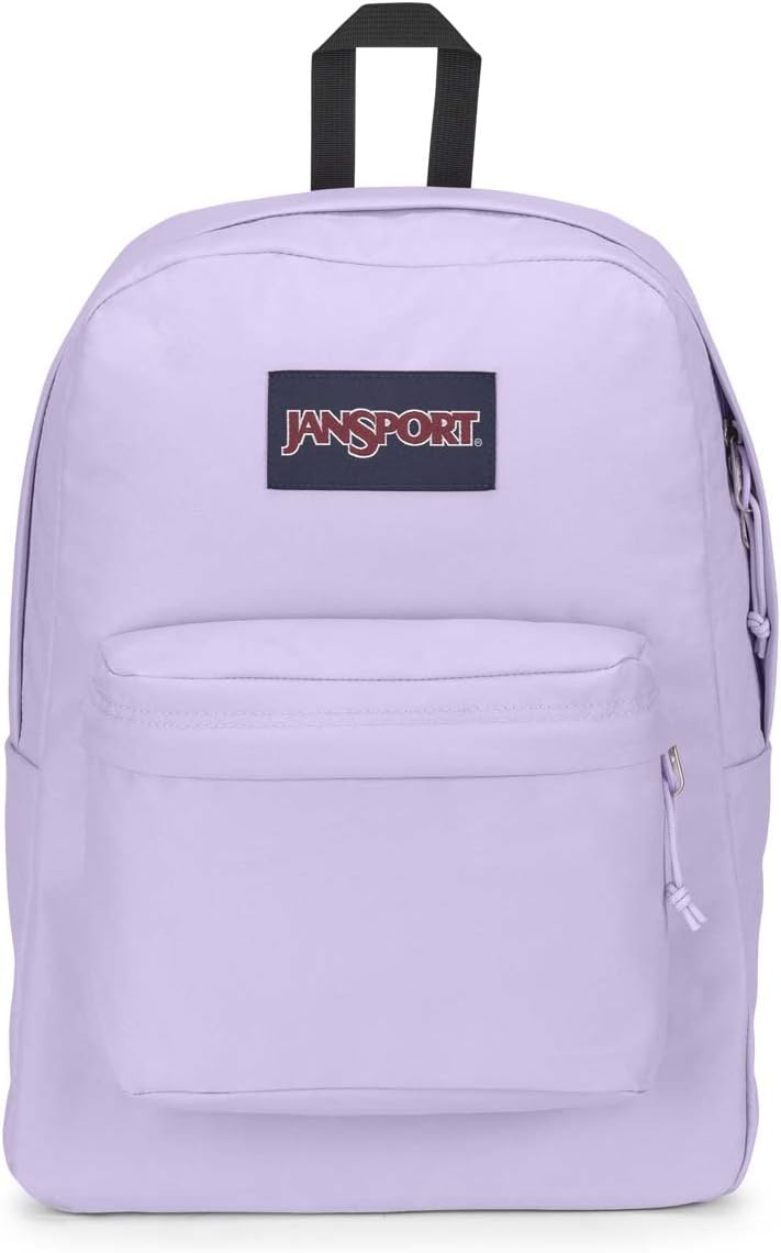 JanSport SuperBreak One Backpack - Durable, Lightweight Bookbag with 1 Main Compartment, Front Utility Pocket with Built-in Organizer - Premium Backpack, Bad Bows