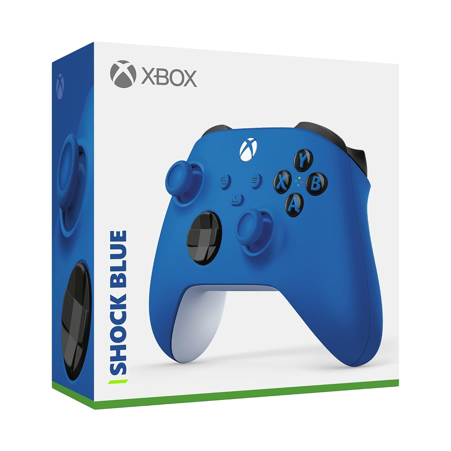 XBOX Wireless Gaming Controller | Shock Blue | Consoles, PCs, TVs, mobile, and more | Textured Grip | Wireless, Bluetooth, USB-C Connectivity