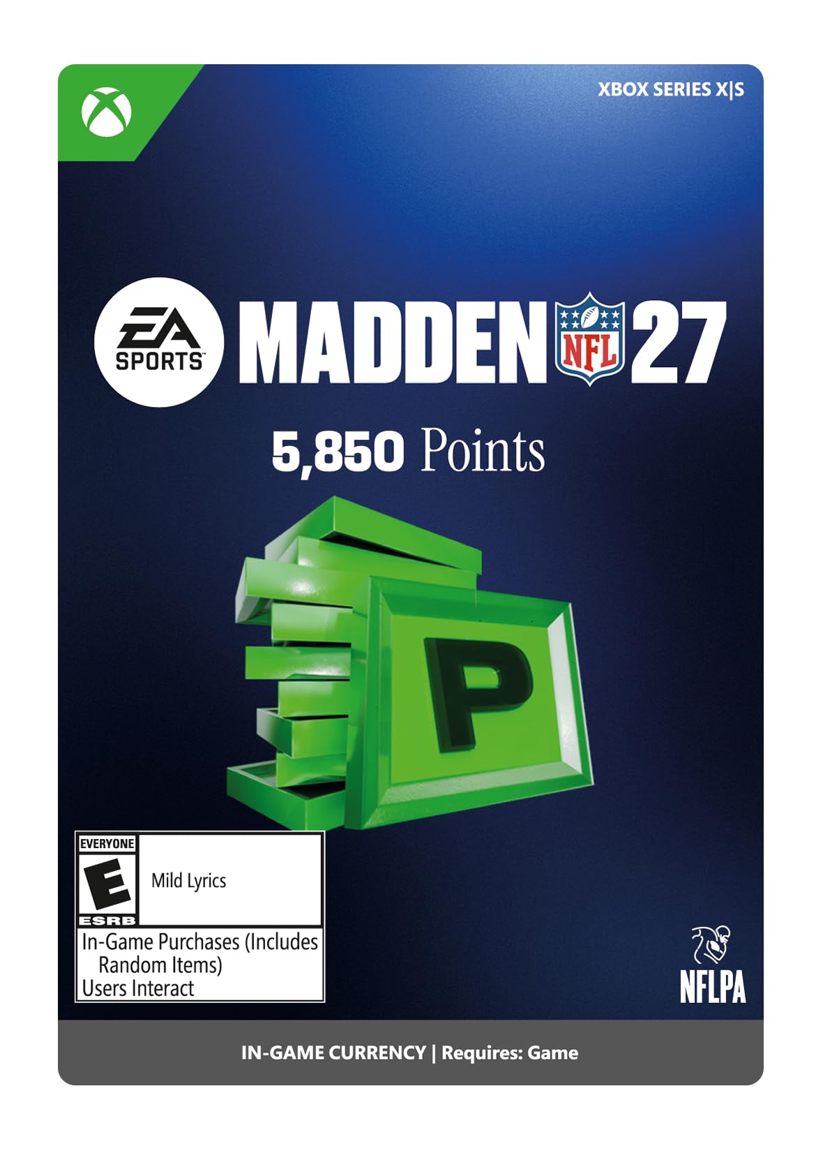 EA Sports Madden NFL 27 - Standard Edition Xbox Series X |Disc I VideoGame |English