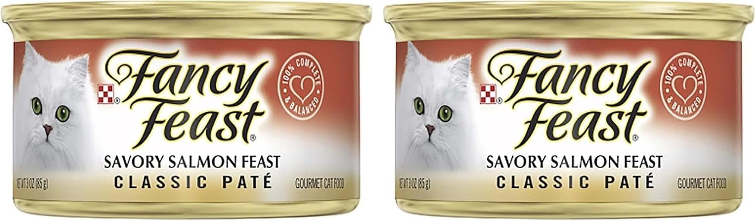 Purina Fancy Feast Gravy Lovers, Poultry & Beef Wet Cat Food, 3oz, 24-Pack | Variety Pack, grilled gourmet texture made with no artificial colors or preservatives, 100 percent complete and balanced