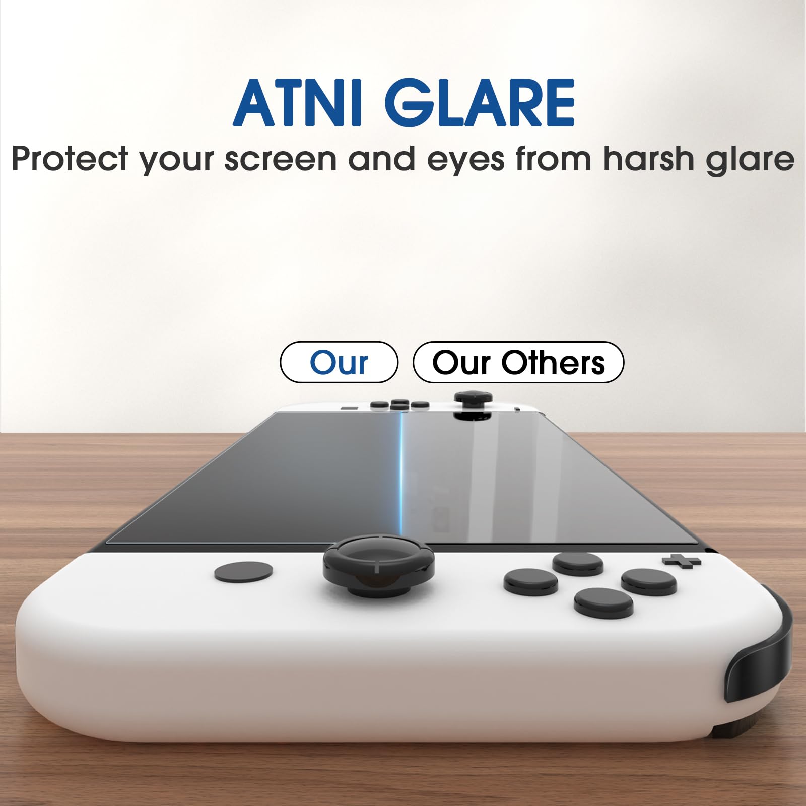 amFilm Auto-Alignment OneTouch for Nintendo Switch 2 Screen Protector 2025 | Tempered Glass Accessories, 30s Install, Bubble Free, Scratch & Drop Resistant, Touch Sensitive, 7.9'' Transparent [2 Pack]