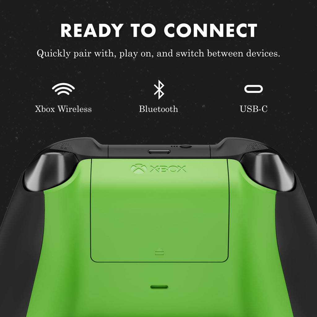 XBOX Wireless Gaming Controller | Shock Blue | Consoles, PCs, TVs, mobile, and more | Textured Grip | Wireless, Bluetooth, USB-C Connectivity