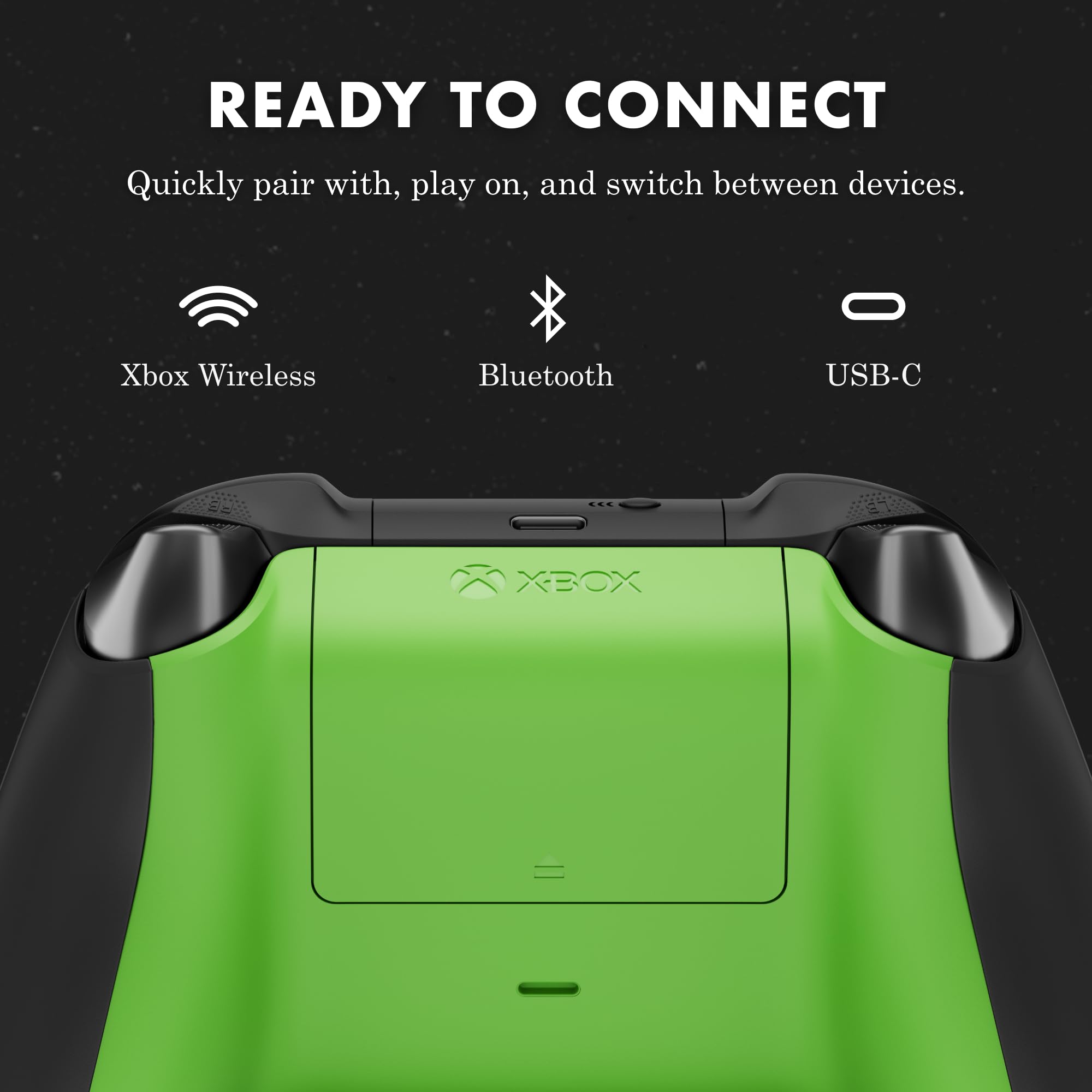 XBOX Wireless Gaming Controller | Shock Blue | Consoles, PCs, TVs, mobile, and more | Textured Grip | Wireless, Bluetooth, USB-C Connectivity