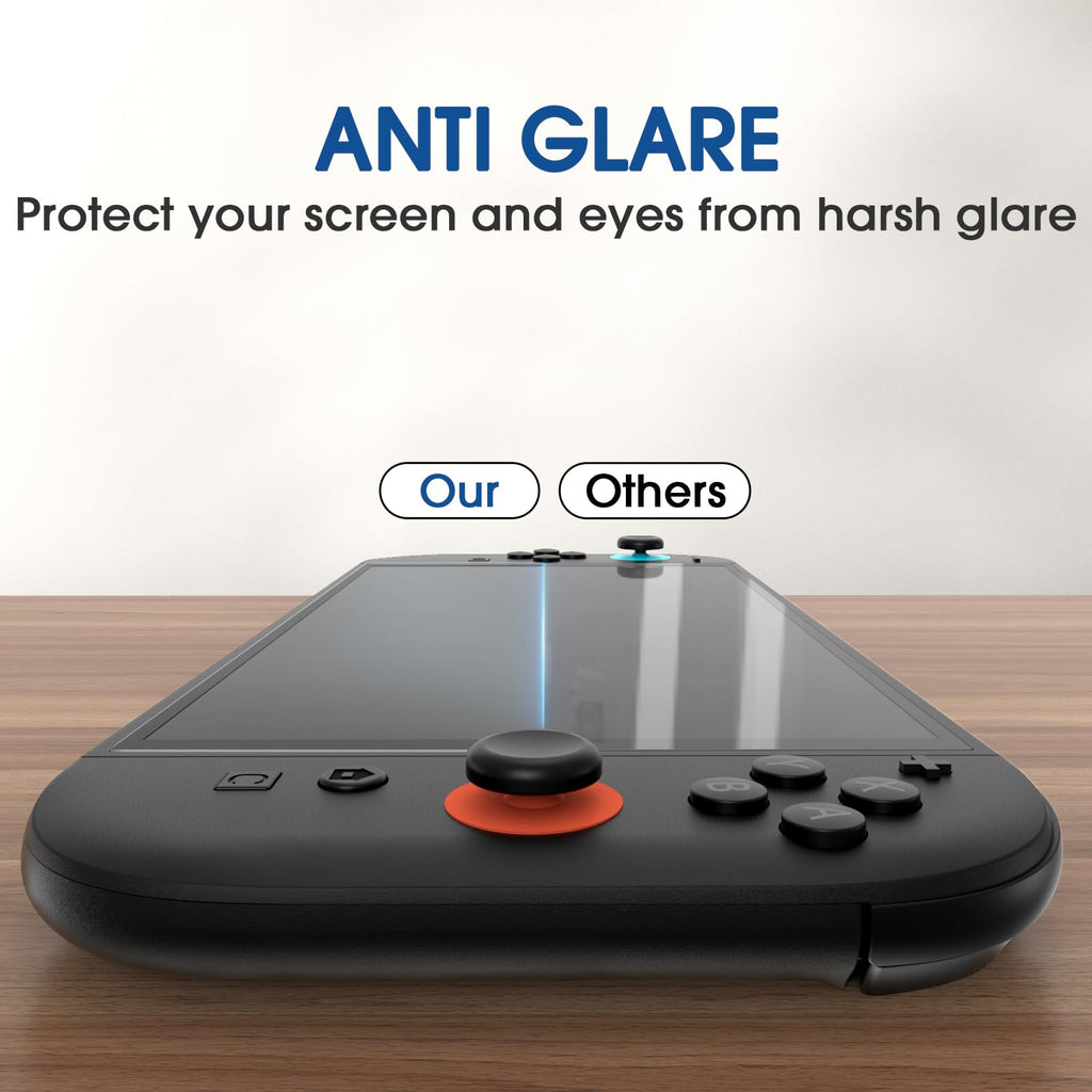 amFilm Auto-Alignment OneTouch for Nintendo Switch 2 Screen Protector 2025 | Tempered Glass Accessories, 30s Install, Bubble Free, Scratch & Drop Resistant, Touch Sensitive, 7.9'' Transparent [2 Pack]