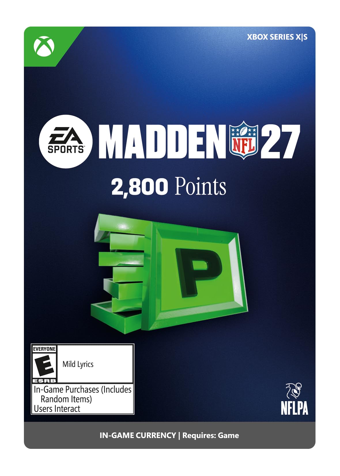EA Sports Madden NFL 27 - Standard Edition Xbox Series X |Disc I VideoGame |English