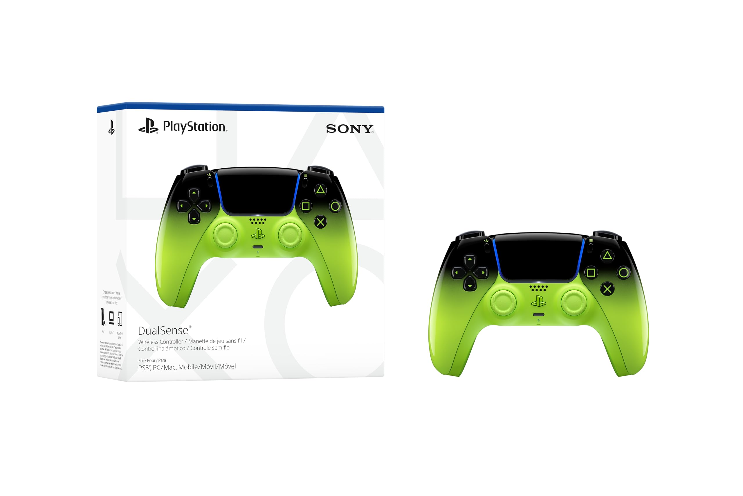 PlayStation DualSense™ Wireless Controller – Midnight Black - For PS5, PC, MAC & Mobile