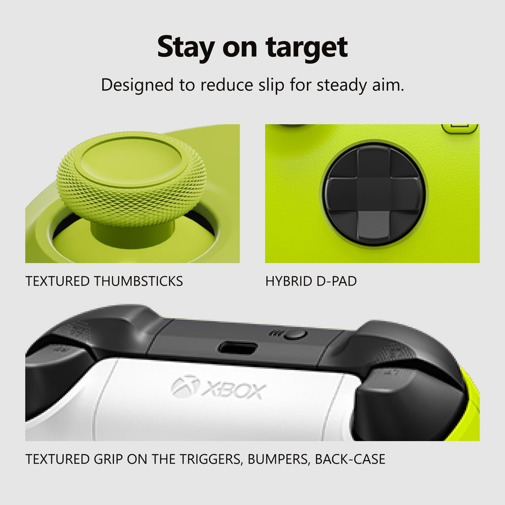 XBOX Wireless Gaming Controller | Shock Blue | Consoles, PCs, TVs, mobile, and more | Textured Grip | Wireless, Bluetooth, USB-C Connectivity