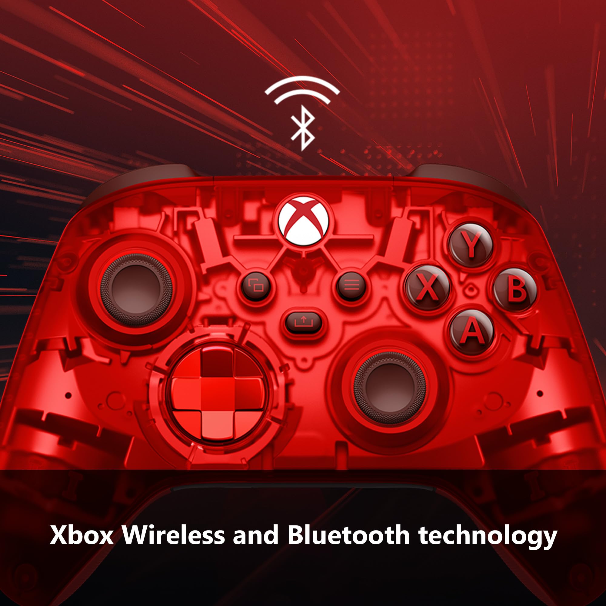 XBOX Wireless Gaming Controller | Shock Blue | Consoles, PCs, TVs, mobile, and more | Textured Grip | Wireless, Bluetooth, USB-C Connectivity