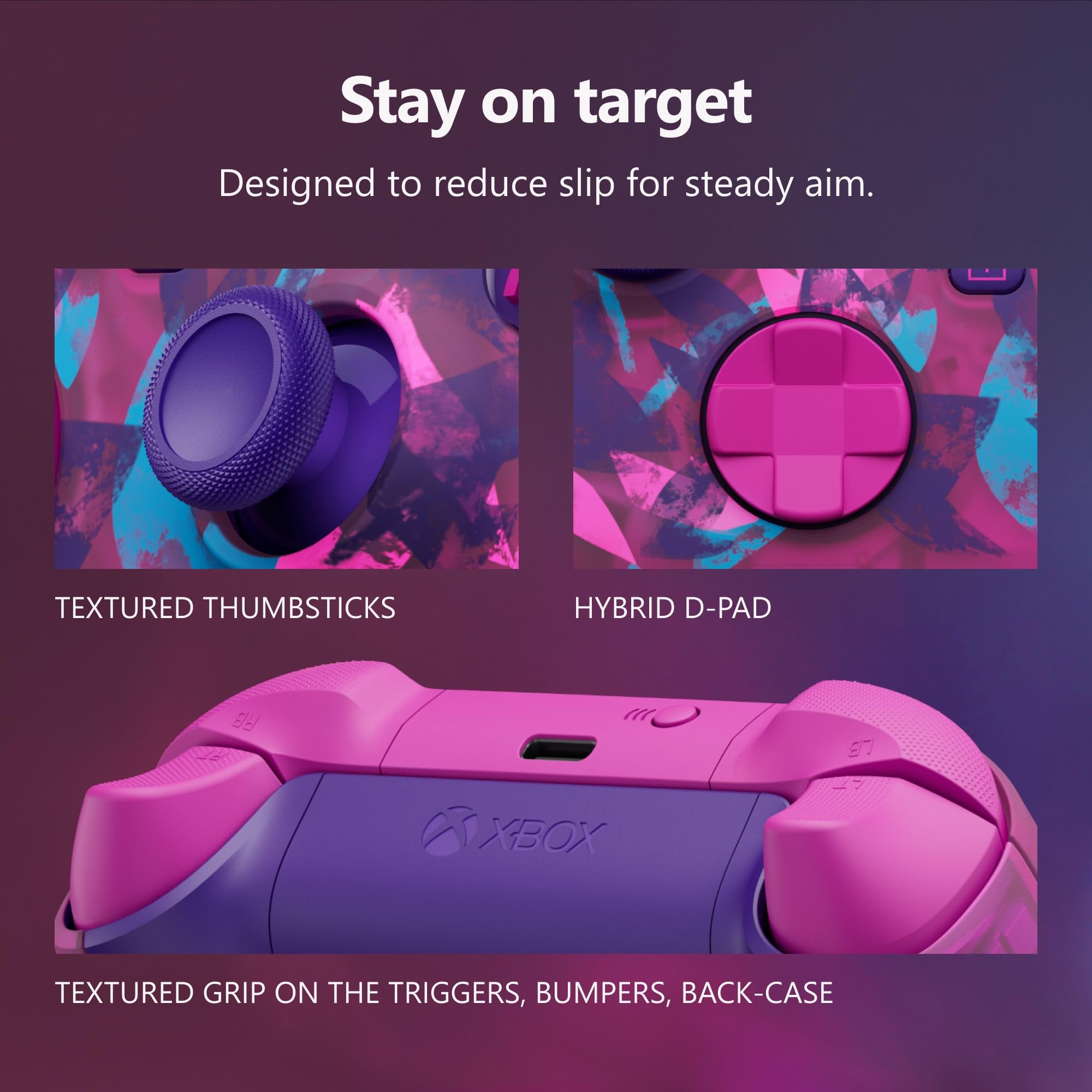 XBOX Wireless Gaming Controller | Shock Blue | Consoles, PCs, TVs, mobile, and more | Textured Grip | Wireless, Bluetooth, USB-C Connectivity