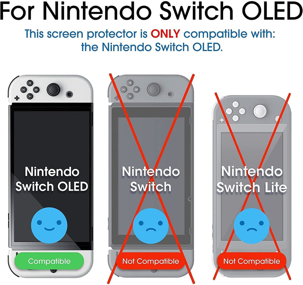 amFilm Auto-Alignment OneTouch for Nintendo Switch 2 Screen Protector 2025 | Tempered Glass Accessories, 30s Install, Bubble Free, Scratch & Drop Resistant, Touch Sensitive, 7.9'' Transparent [2 Pack]