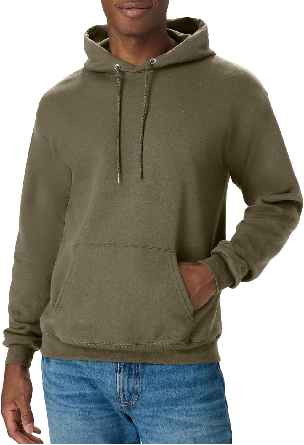 Hanes Men's Hoodie - EcoSmart Fleece Hooded Sweatshirt for Men & Women - Midweight Fleece - Big & Tall Available