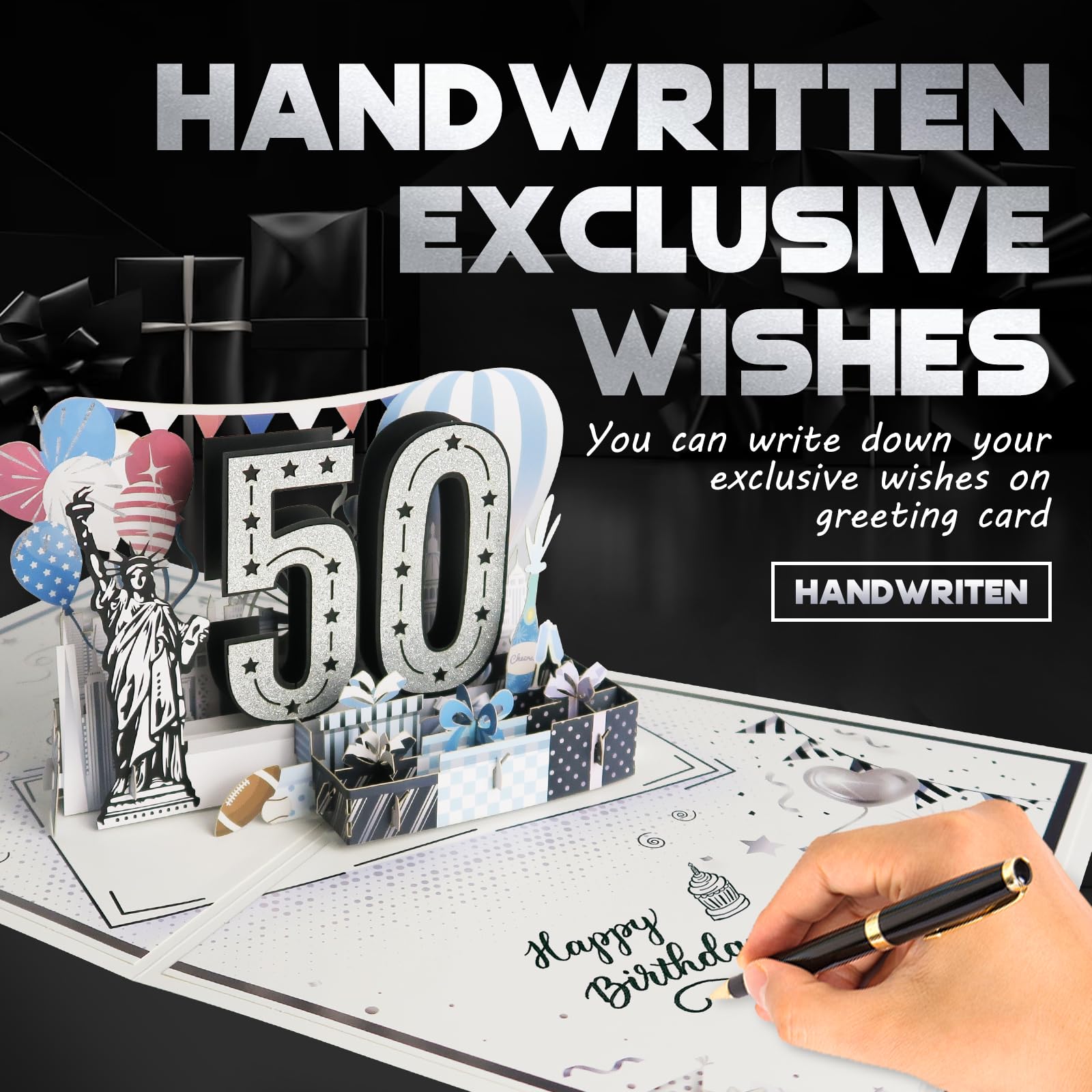 80th Birthday Card for Women Her, Large 3D Pop Up 80th Birthday cards forMom Grandma, Happy 80 Year Old Birthday Decorations for Wife Sister Funny Birthday Gifts, Back to 1946, Pink