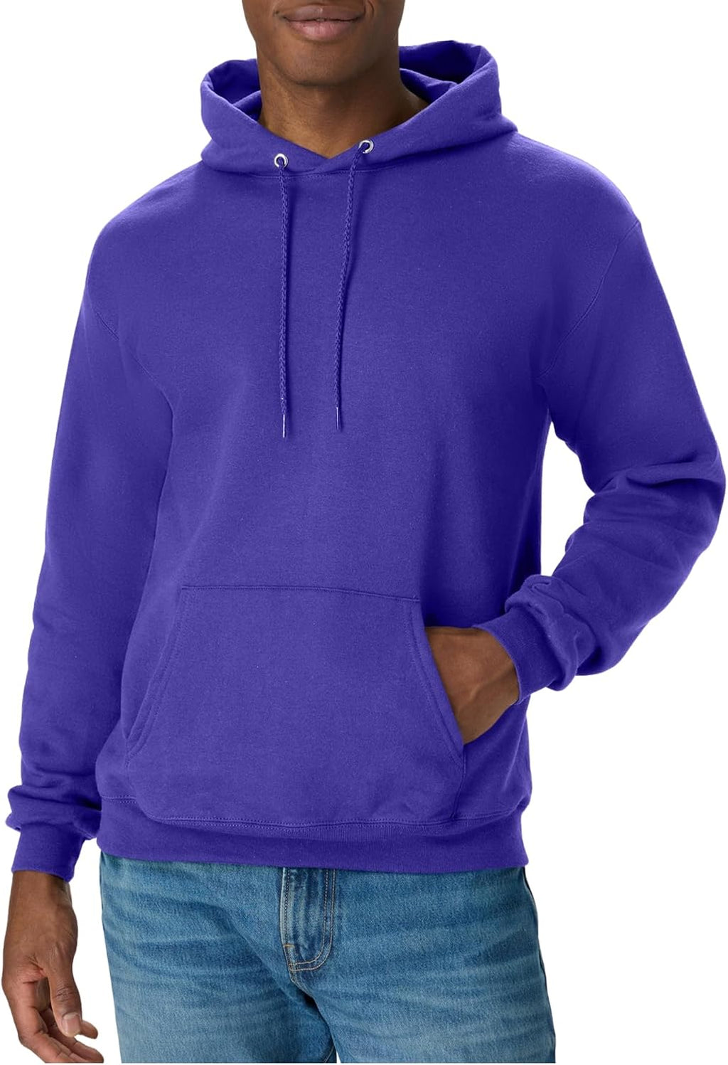 Hanes Men's Hoodie - EcoSmart Fleece Hooded Sweatshirt for Men & Women - Midweight Fleece - Big & Tall Available