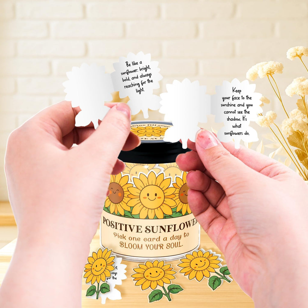 DEARMINE 60 Positive Pickle Cards Jar, Birthday Gifts for Women, Teens, Adults, Back to School Gift, White Elephant Gifts, Stocking Stuffers, Teen Girl Gifts Trendy Stuff