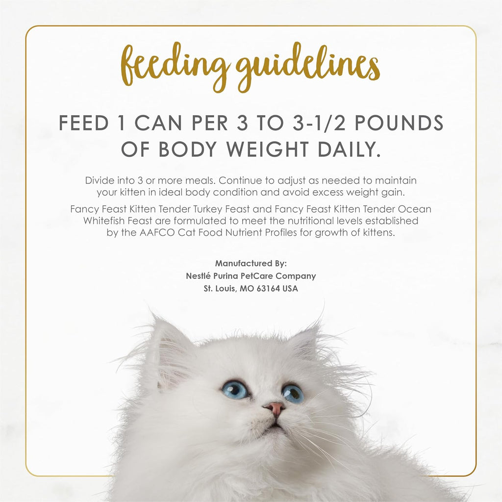 Purina Fancy Feast Gravy Lovers, Poultry & Beef Wet Cat Food, 3oz, 24-Pack | Variety Pack, grilled gourmet texture made with no artificial colors or preservatives, 100 percent complete and balanced