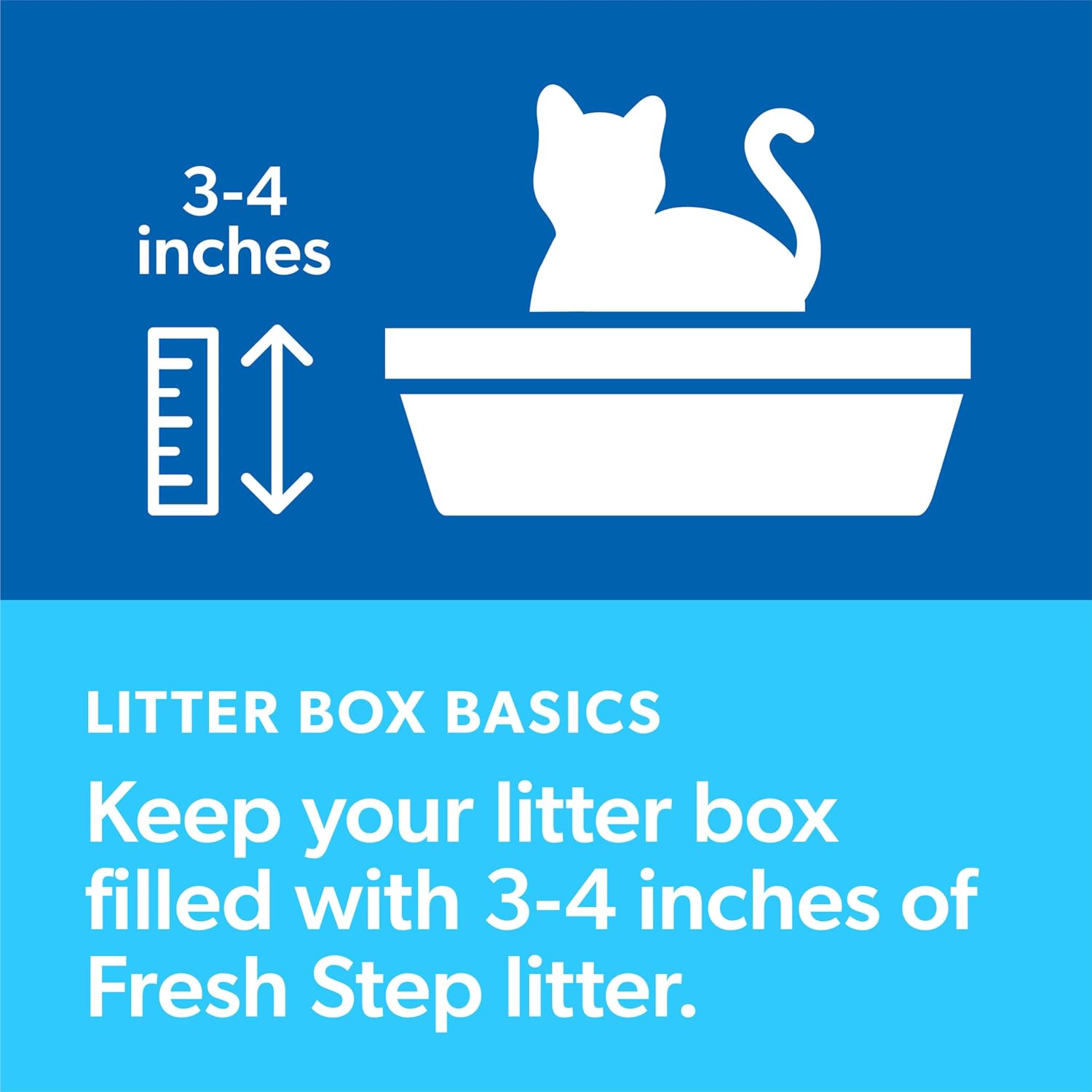 Fresh Step Advanced Odor Shield Clumping Cat Litter with Gain, 18.5 lb, 2Pk | Odor Shield with Ammonia Block Technology, Low Dust, Multi Cat, Compatible with Most Automatic Litter Boxes