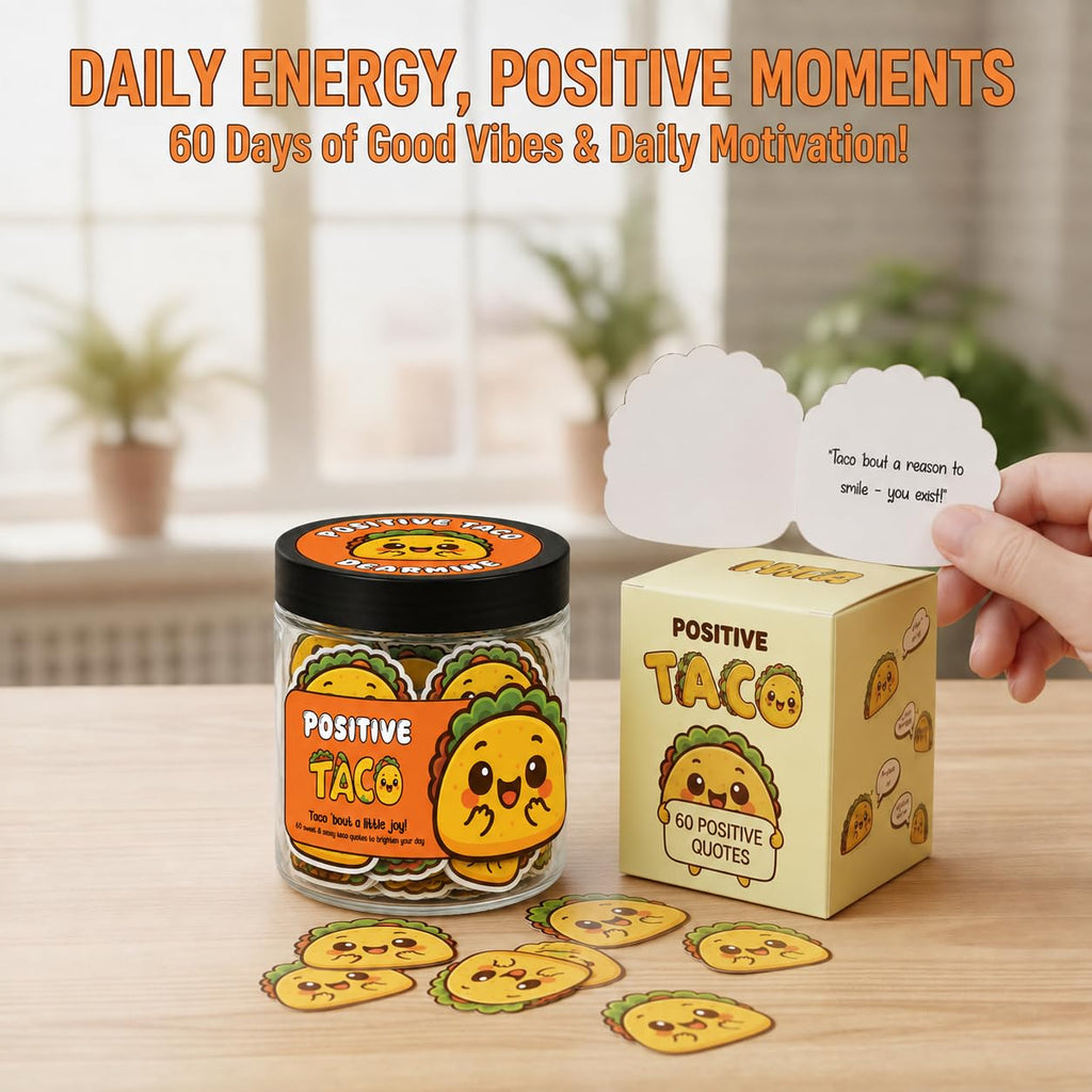 DEARMINE 60 Positive Pickle Cards Jar, Birthday Gifts for Women, Teens, Adults, Back to School Gift, White Elephant Gifts, Stocking Stuffers, Teen Girl Gifts Trendy Stuff