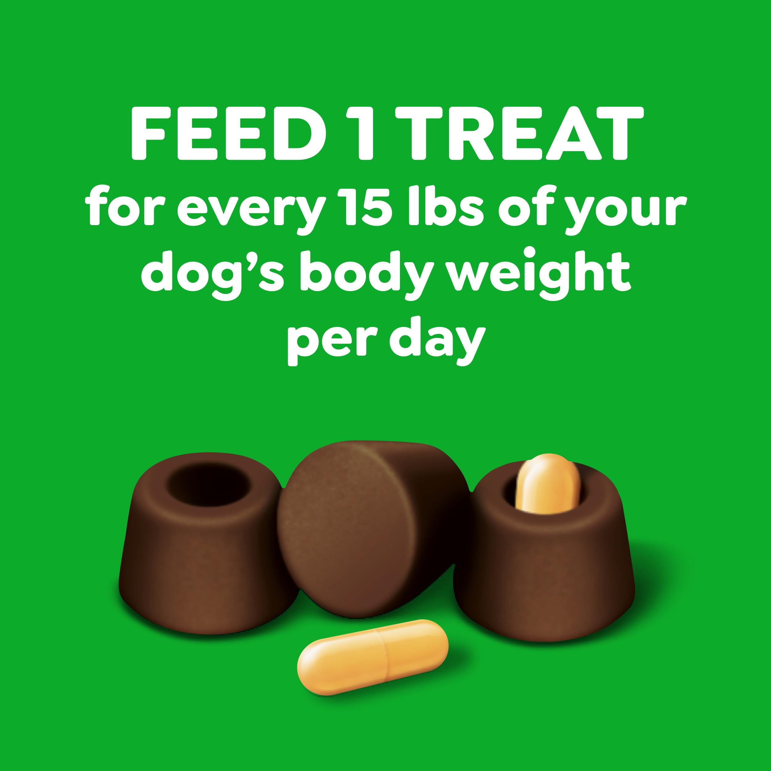 Greenies Pill Pockets Large Size Dog Treats, Peanut Butter, 15.8 oz | Vet-recommended, capsule size, low calorie, odor masking, stress- and mess-free medication experience