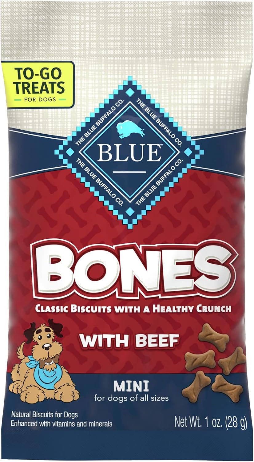 Blue Buffalo Health Bars Pumpkin & Cinnamon Dog Biscuits, 16 oz | Oven-Baked, Crunchy Texture, No Chicken By-Product, Corn, Wheat, or Soy