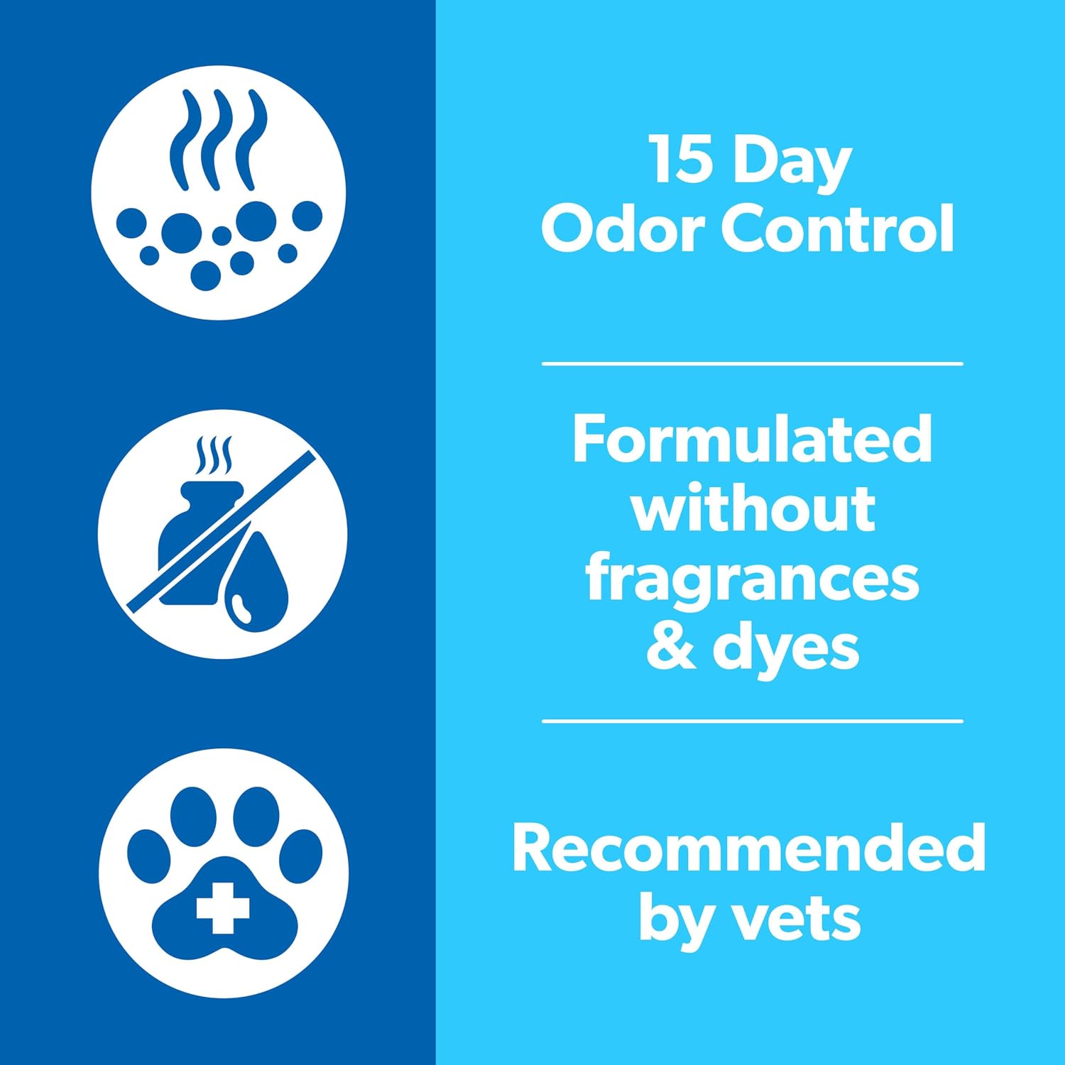 Fresh Step Advanced Odor Shield Clumping Cat Litter with Gain, 18.5 lb, 2Pk | Odor Shield with Ammonia Block Technology, Low Dust, Multi Cat, Compatible with Most Automatic Litter Boxes