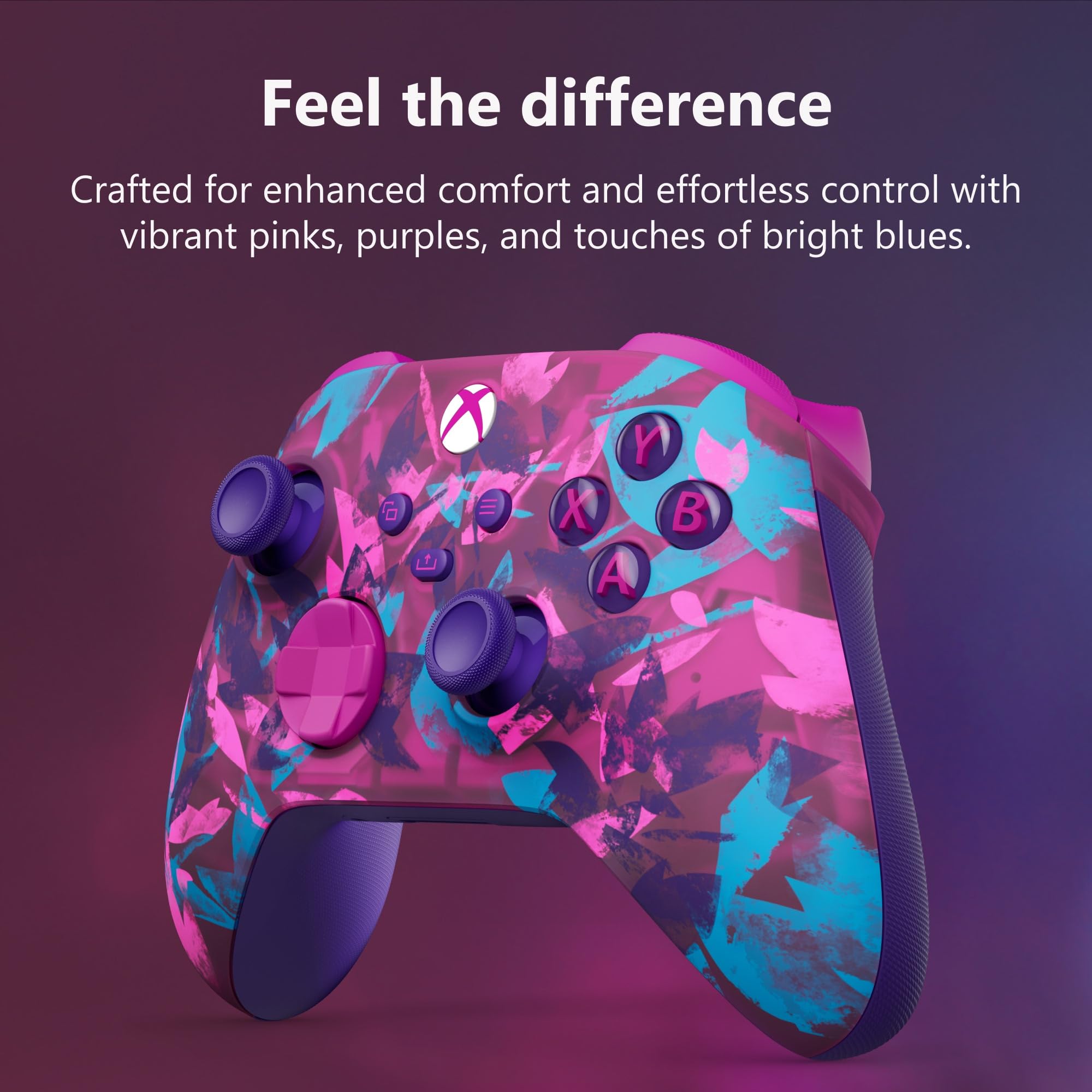 XBOX Wireless Gaming Controller | Shock Blue | Consoles, PCs, TVs, mobile, and more | Textured Grip | Wireless, Bluetooth, USB-C Connectivity