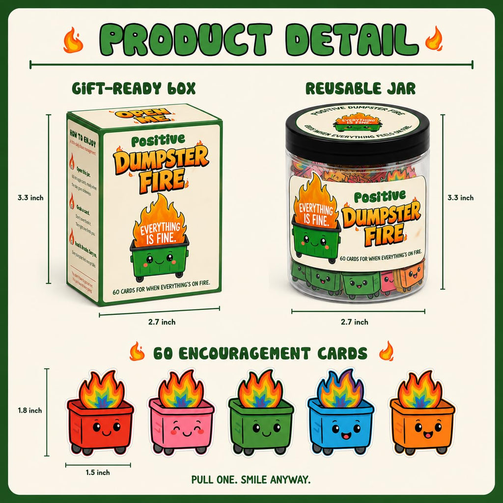 DEARMINE 60 Positive Pickle Cards Jar, Birthday Gifts for Women, Teens, Adults, Back to School Gift, White Elephant Gifts, Stocking Stuffers, Teen Girl Gifts Trendy Stuff