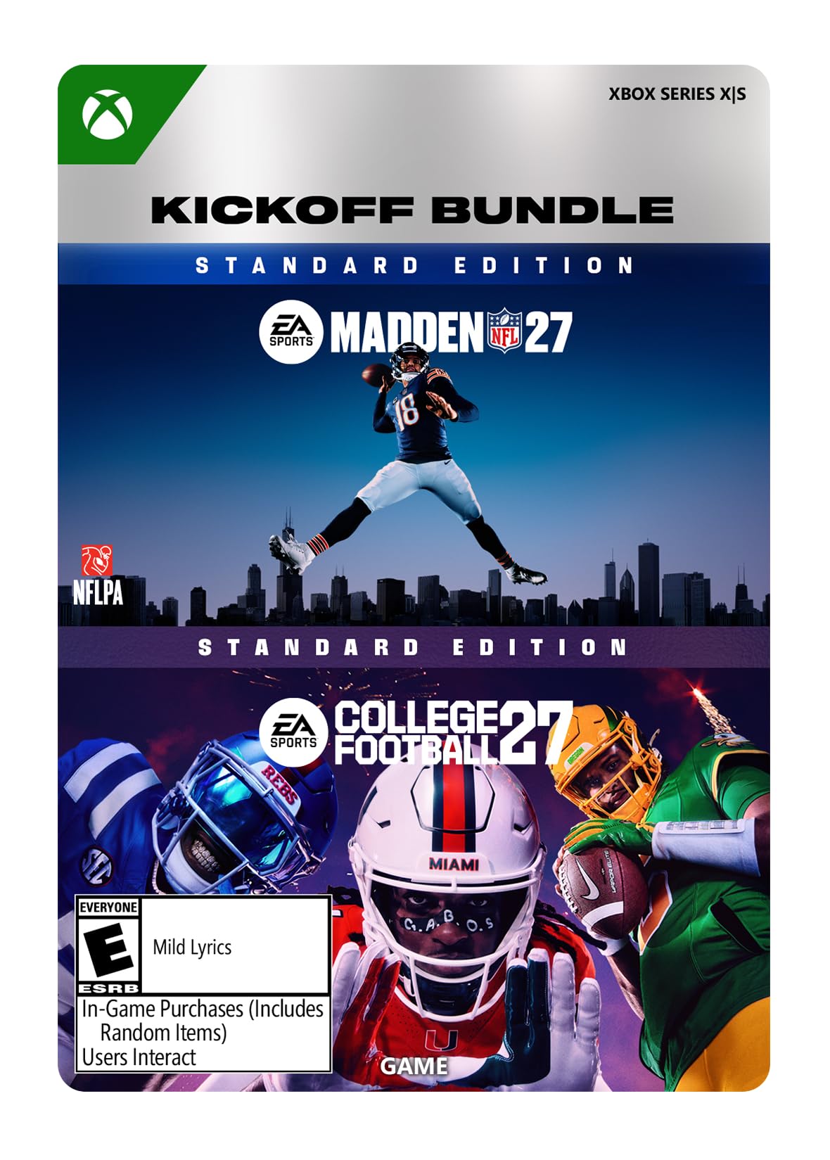 EA Sports Madden NFL 27 - Standard Edition Xbox Series X |Disc I VideoGame |English