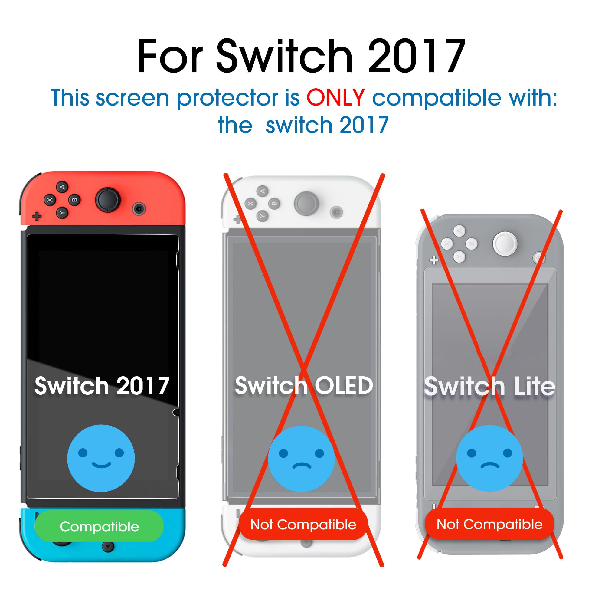 amFilm Auto-Alignment OneTouch for Nintendo Switch 2 Screen Protector 2025 | Tempered Glass Accessories, 30s Install, Bubble Free, Scratch & Drop Resistant, Touch Sensitive, 7.9'' Transparent [2 Pack]