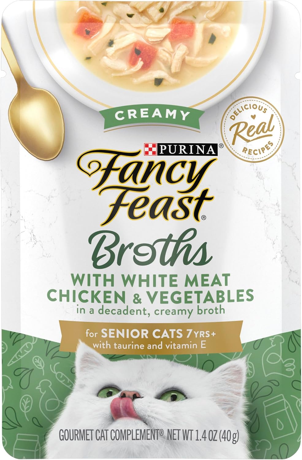 Purina Fancy Feast Gravy Lovers, Poultry & Beef Wet Cat Food, 3oz, 24-Pack | Variety Pack, grilled gourmet texture made with no artificial colors or preservatives, 100 percent complete and balanced