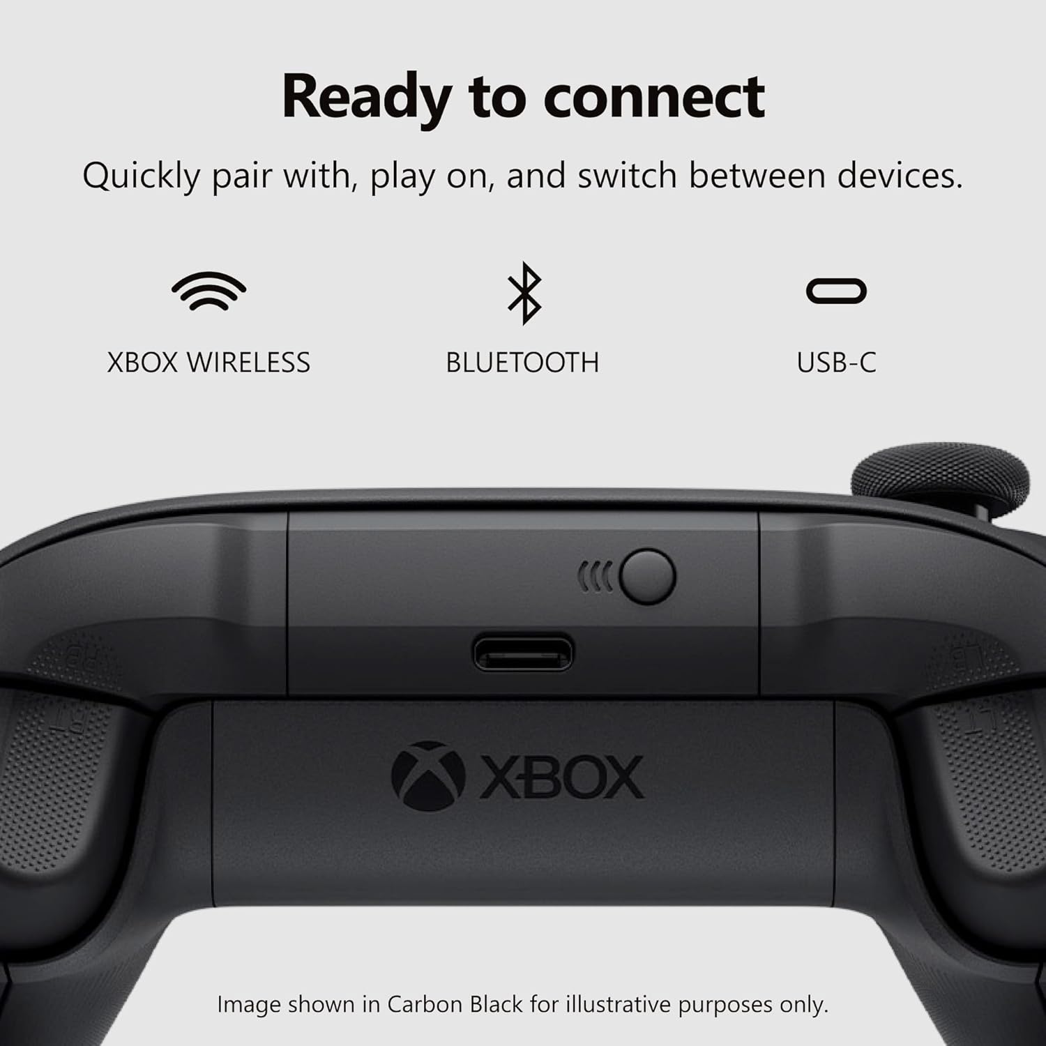 XBOX Wireless Gaming Controller | Shock Blue | Consoles, PCs, TVs, mobile, and more | Textured Grip | Wireless, Bluetooth, USB-C Connectivity
