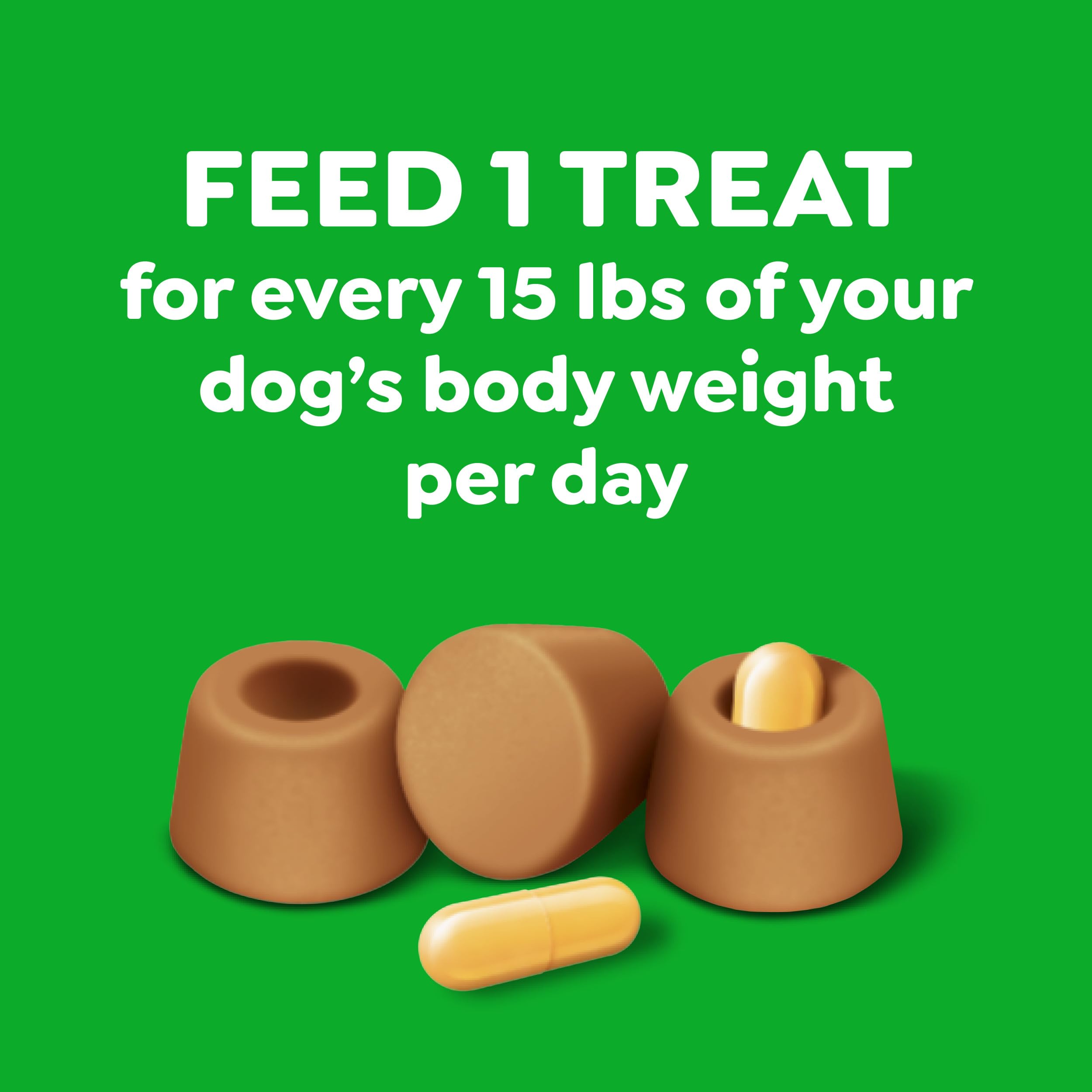 Greenies Pill Pockets Large Size Dog Treats, Peanut Butter, 15.8 oz | Vet-recommended, capsule size, low calorie, odor masking, stress- and mess-free medication experience