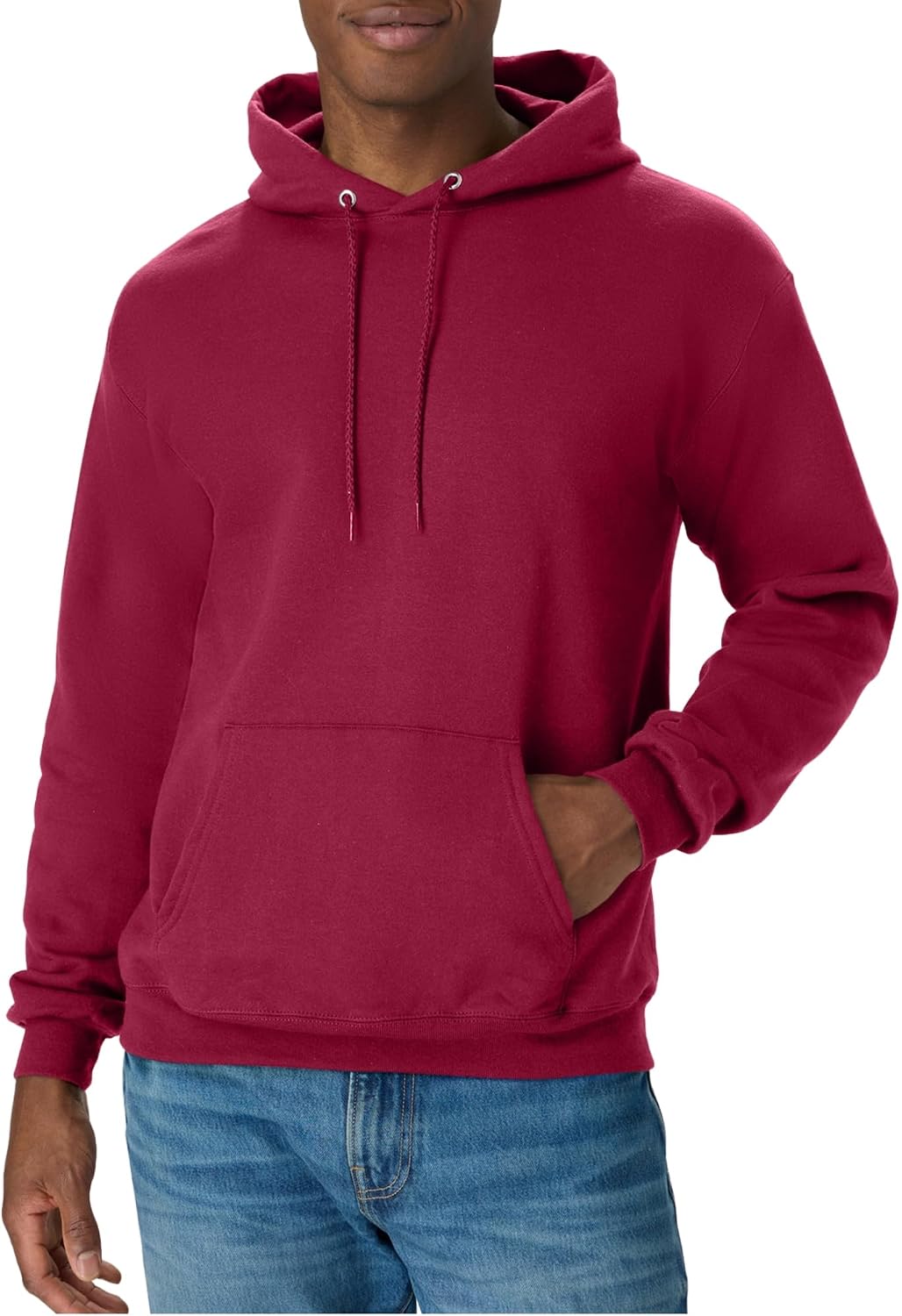 Hanes Men's Hoodie - EcoSmart Fleece Hooded Sweatshirt for Men & Women - Midweight Fleece - Big & Tall Available