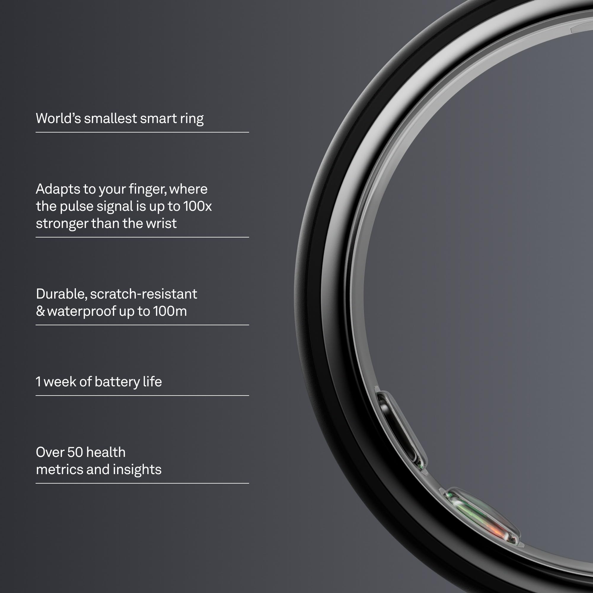 Oura Ring 5 Sizing Kit - Size Before You Buy Oura Ring 5 | Unique Sizing, Not Standard Ring Sizing - Receive Amazon Credit for Oura Ring 5 Purchase