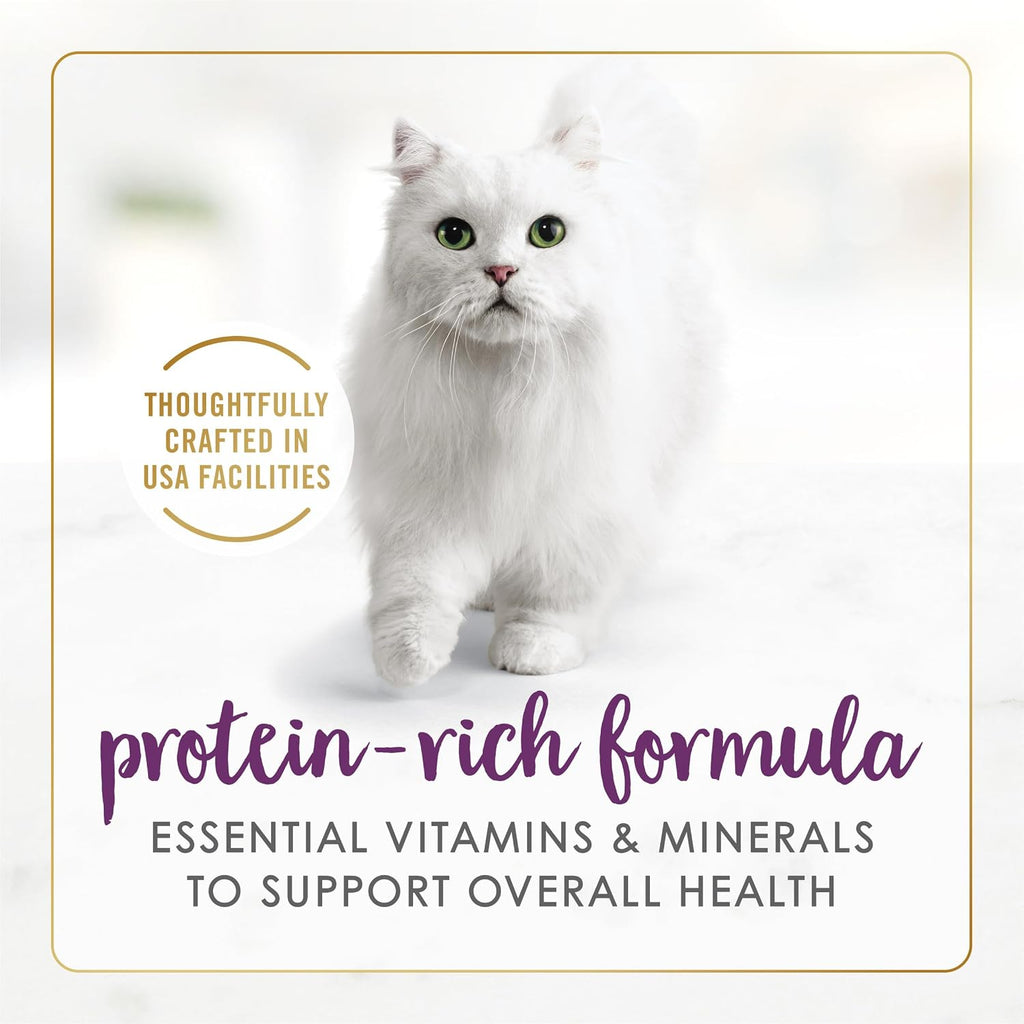 Purina Fancy Feast Gravy Lovers, Poultry & Beef Wet Cat Food, 3oz, 24-Pack | Variety Pack, grilled gourmet texture made with no artificial colors or preservatives, 100 percent complete and balanced