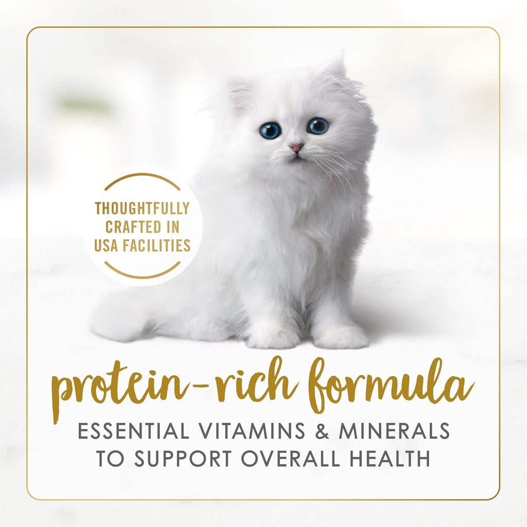 Purina Fancy Feast Gravy Lovers, Poultry & Beef Wet Cat Food, 3oz, 24-Pack | Variety Pack, grilled gourmet texture made with no artificial colors or preservatives, 100 percent complete and balanced