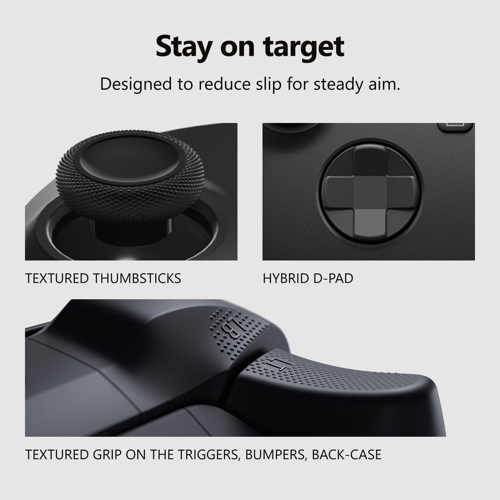 XBOX Wireless Gaming Controller | Shock Blue | Consoles, PCs, TVs, mobile, and more | Textured Grip | Wireless, Bluetooth, USB-C Connectivity