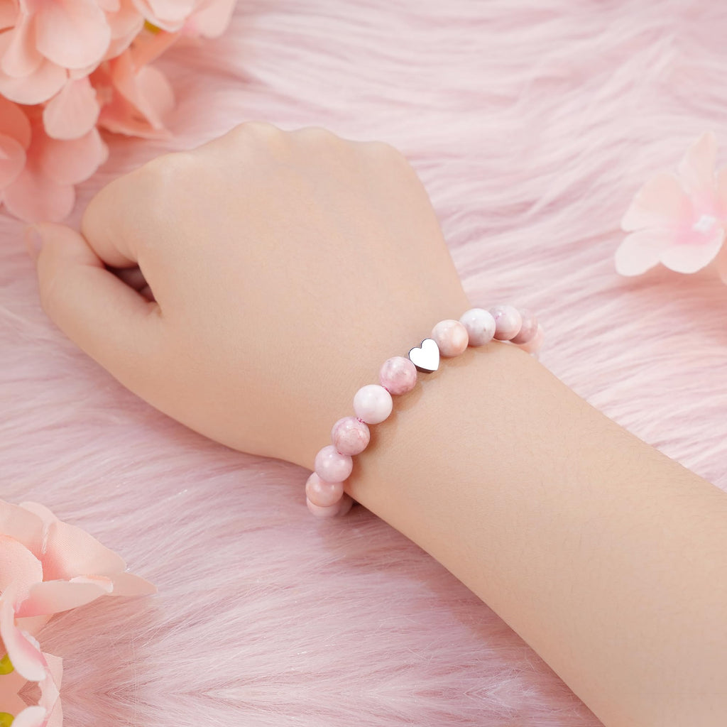 Sereney Birthday Gifts for Girls, 1-16 Year Old Girl Birthday Bracelet Gift | Adjustable Cross Pearl Beaded Bracelet, Happy Birthday Gifts for Daughter Granddaughter Niece, Handmade Link for Happy Bday