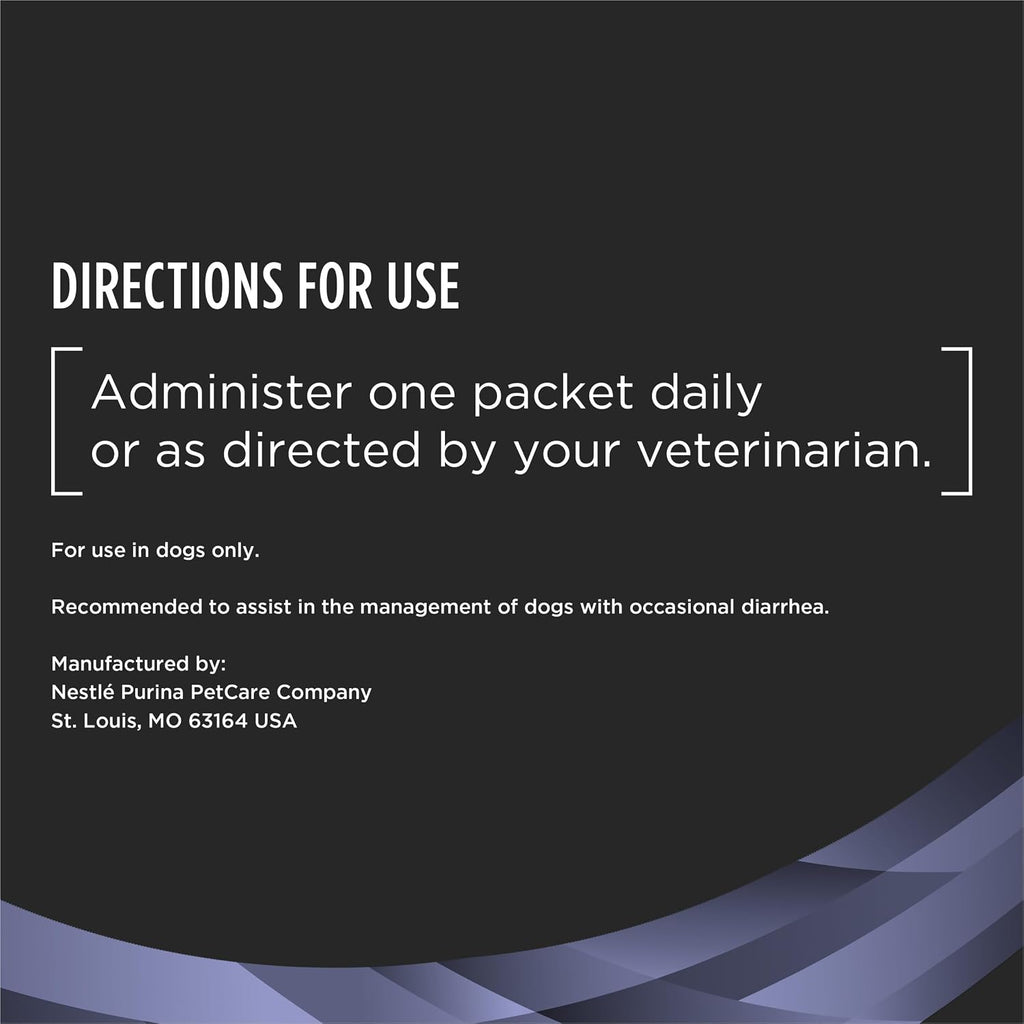 Purina Pro Plan Veterinary Supplements FortiFlora Probiotic Powder for Dogs, Daily Support for Digestive and Immune Health and Occasional Diarrhea