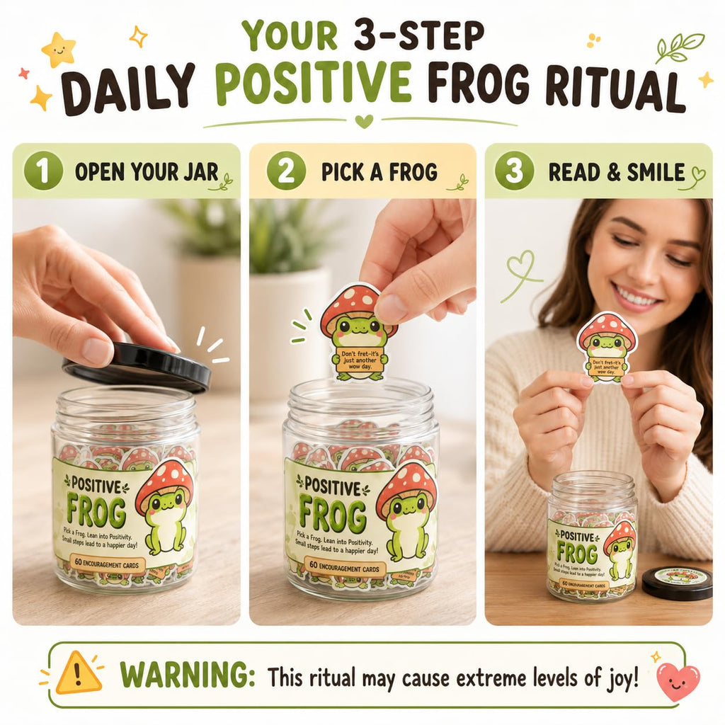 DEARMINE 60 Positive Pickle Cards Jar, Birthday Gifts for Women, Teens, Adults, Back to School Gift, White Elephant Gifts, Stocking Stuffers, Teen Girl Gifts Trendy Stuff