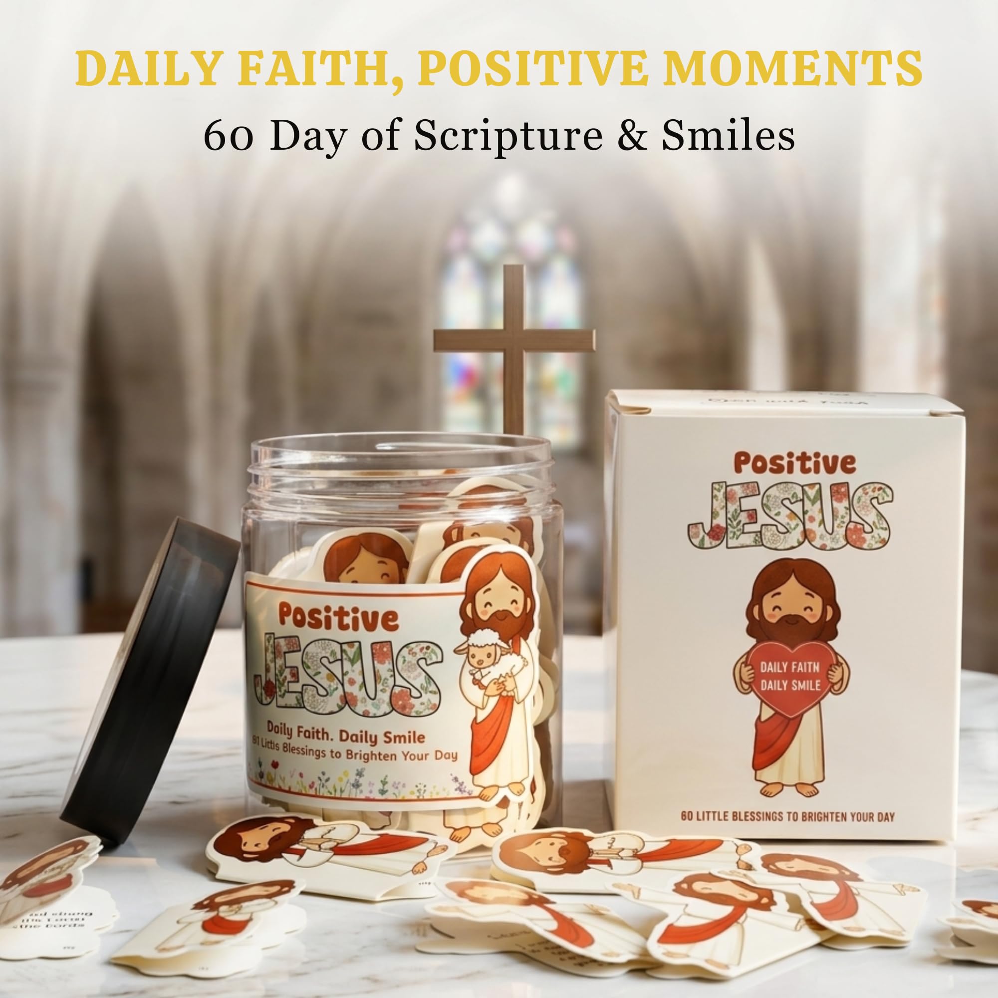 DEARMINE 60 Positive Pickle Cards Jar, Birthday Gifts for Women, Teens, Adults, Back to School Gift, White Elephant Gifts, Stocking Stuffers, Teen Girl Gifts Trendy Stuff