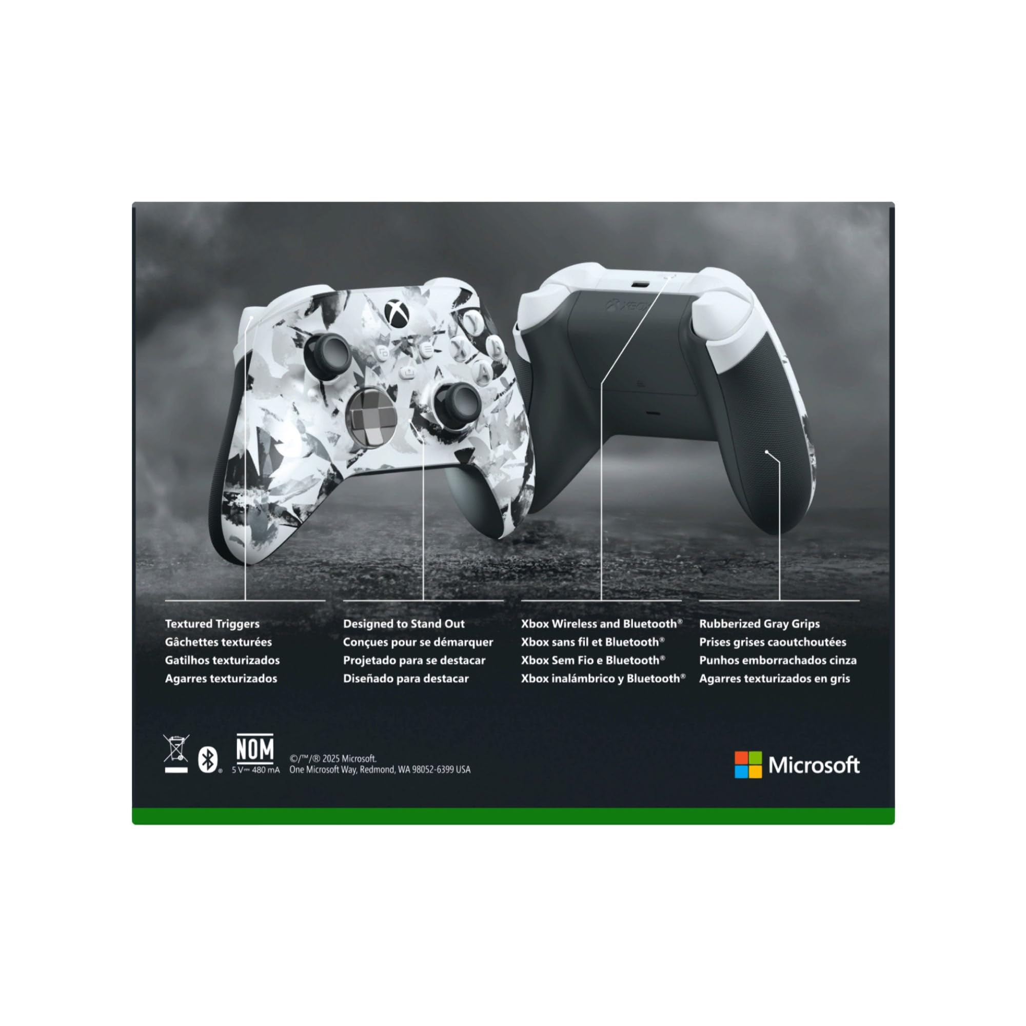 XBOX Wireless Gaming Controller | Shock Blue | Consoles, PCs, TVs, mobile, and more | Textured Grip | Wireless, Bluetooth, USB-C Connectivity