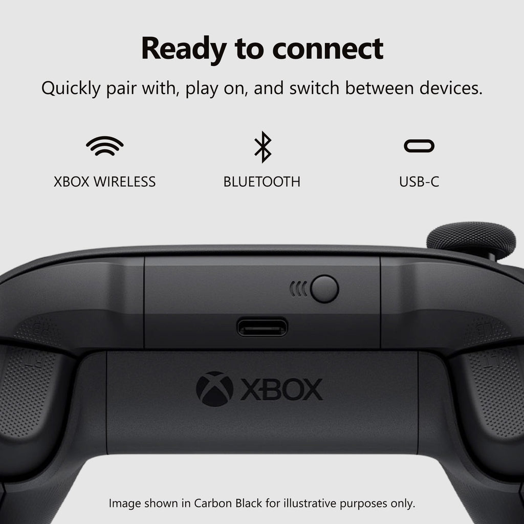 XBOX Wireless Gaming Controller | Shock Blue | Consoles, PCs, TVs, mobile, and more | Textured Grip | Wireless, Bluetooth, USB-C Connectivity