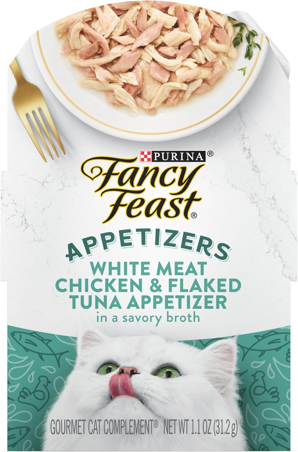 Purina Fancy Feast Gravy Lovers, Poultry & Beef Wet Cat Food, 3oz, 24-Pack | Variety Pack, grilled gourmet texture made with no artificial colors or preservatives, 100 percent complete and balanced