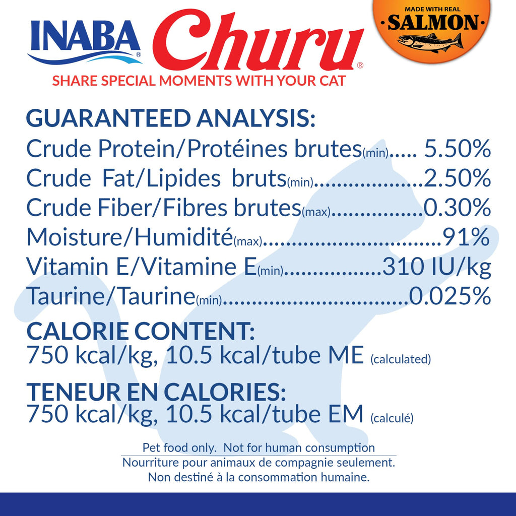 INABA Churu Cat Treats, Lickable, Squeezable Creamy Purée Cat Treat with Green Tea Extract & Taurine, 0.5 Ounces Each Tube, 20 Tubes, Tuna & Seafood Variety Box